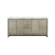 Lafarre 72 in W x 20 in D Rustic Acacia Double Bath Vanity