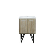 Lancy 24 in W x 20 in D Rustic Acacia Bath Vanity