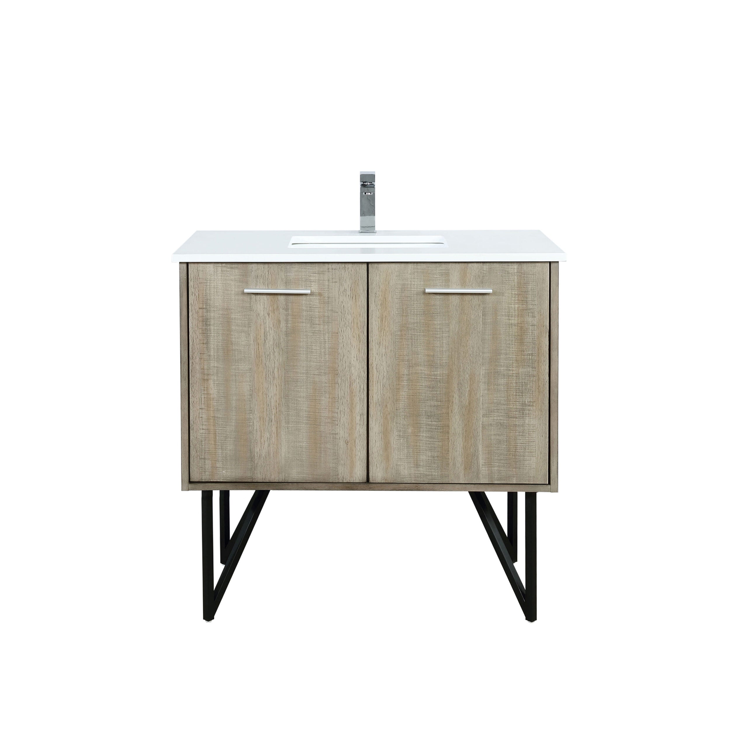 Lancy 36 in W x 20 in D Rustic Acacia Bath Vanity