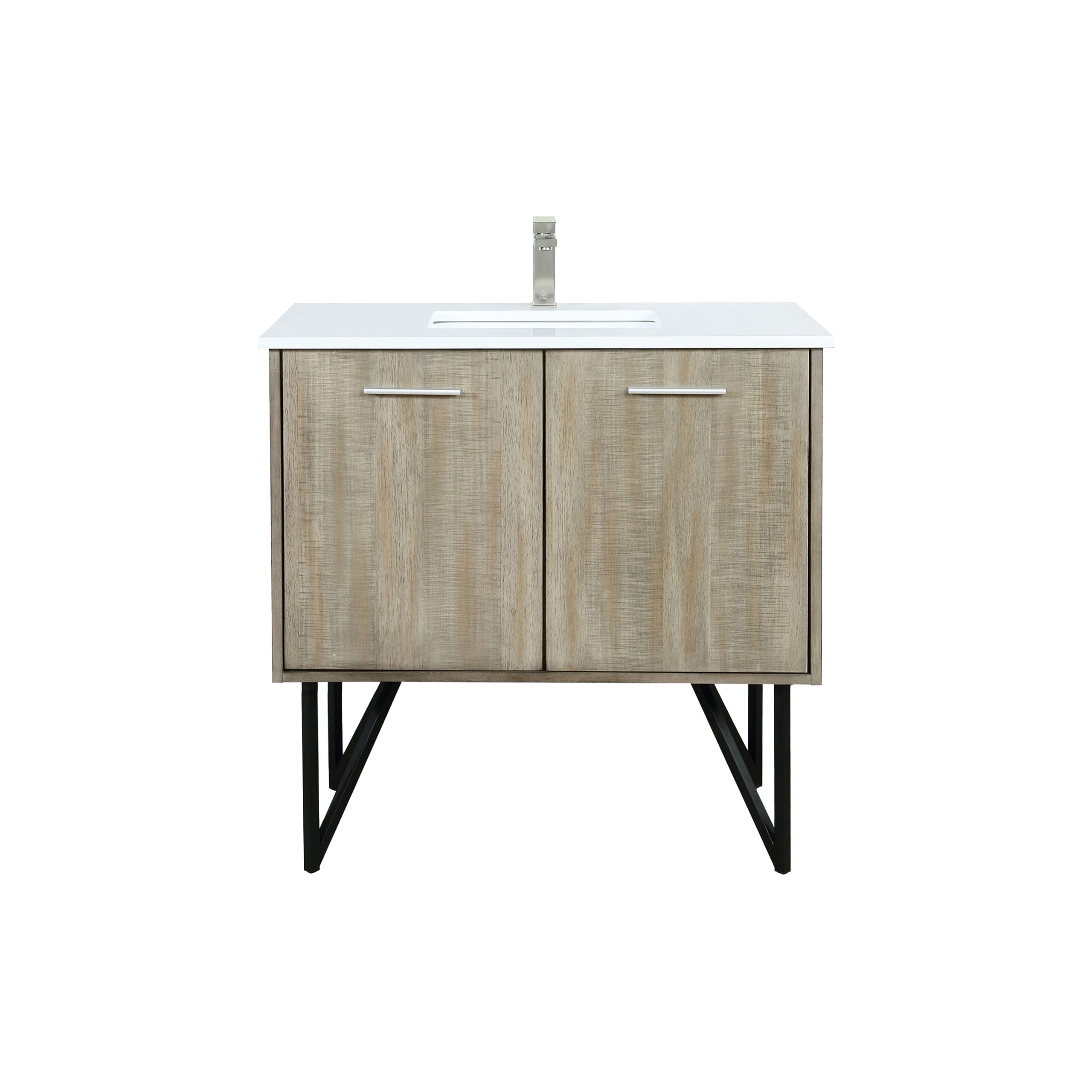 Lancy 36 in W x 20 in D Rustic Acacia Bath Vanity