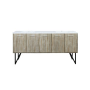 Lancy 72 in W x 20 in D Rustic Acacia Double Bath Vanity
