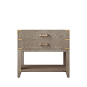 Norwalk 36 in W x 22 in D Grey Oak Single Bath Vanity