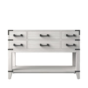 Norwalk 48 in W x 22 in D White Oak Single Bath Vanity