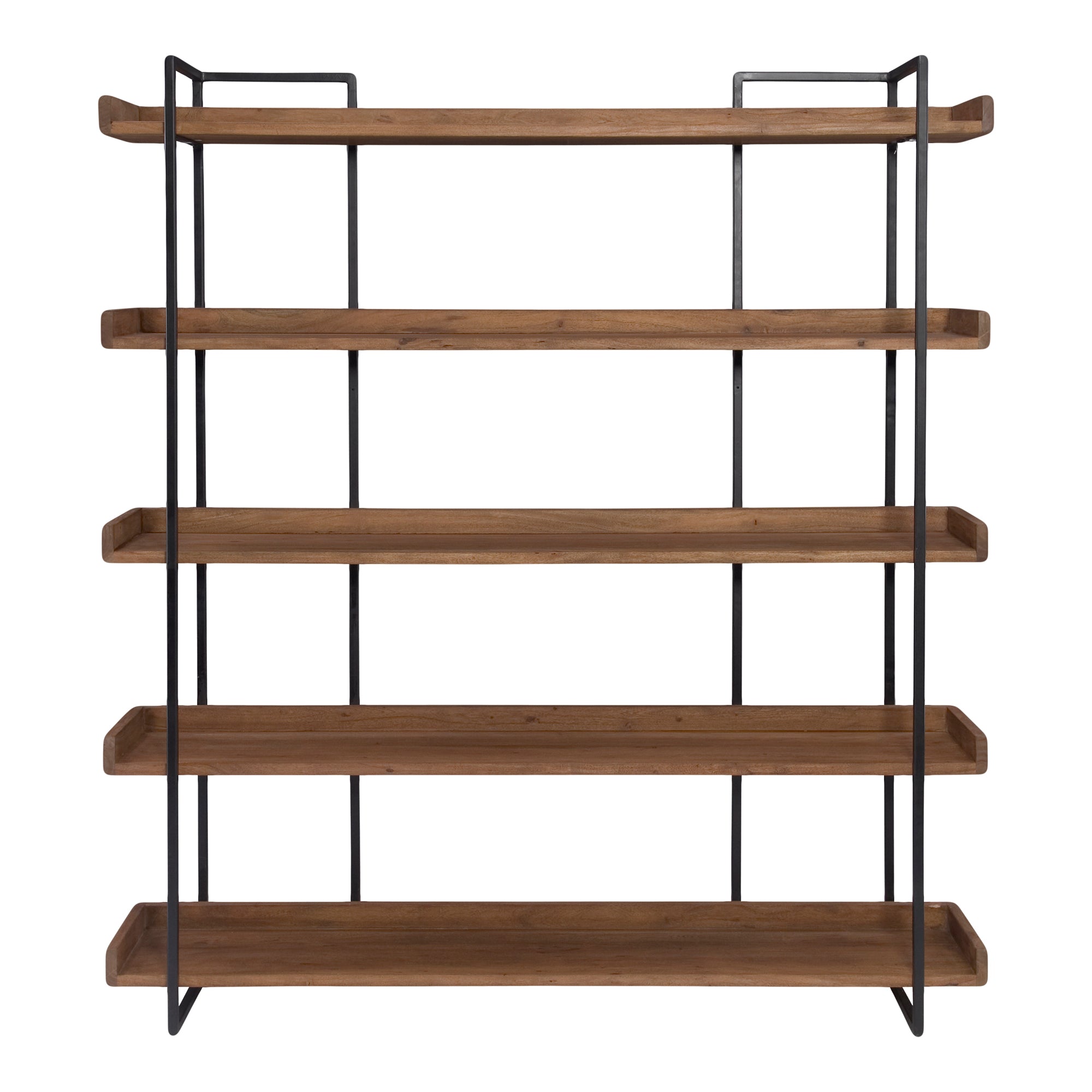 Moes Vancouver Bookshelf Large Light Brown LX-1026-03