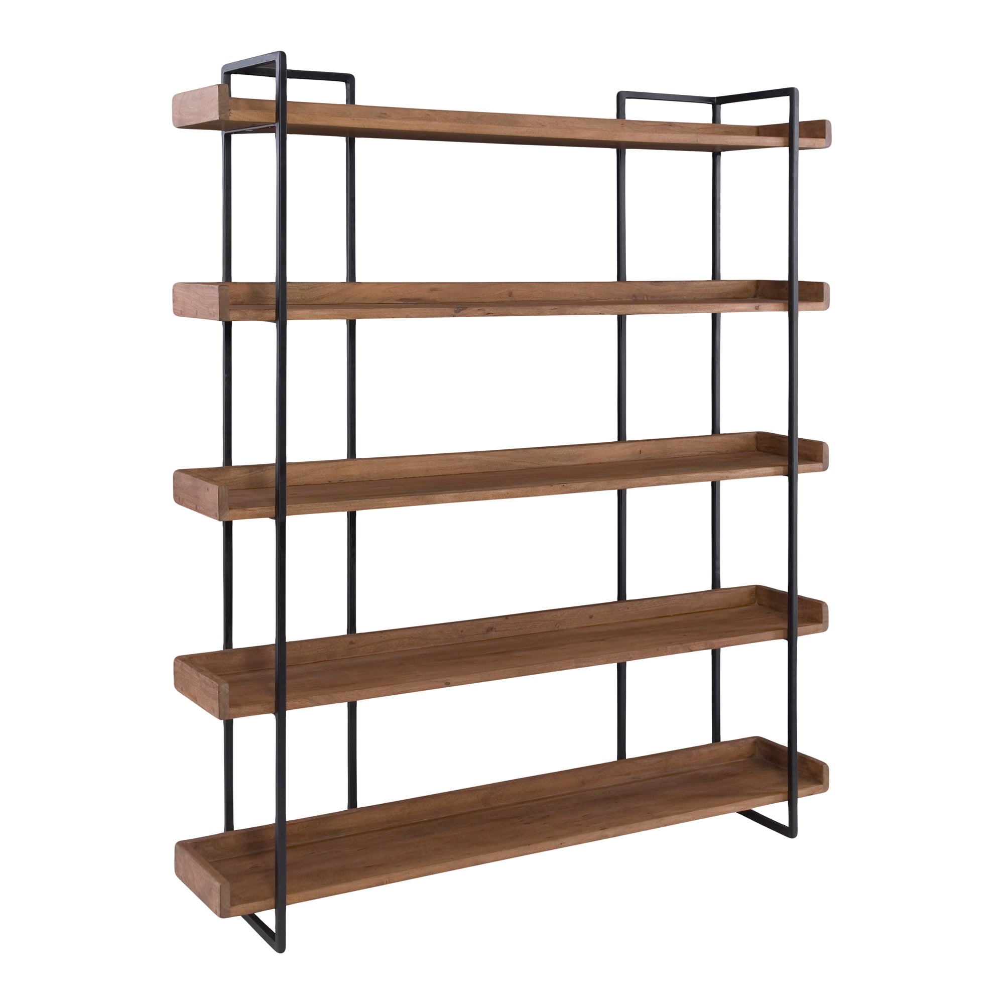 Moes Vancouver Bookshelf Large Light Brown LX-1026-03