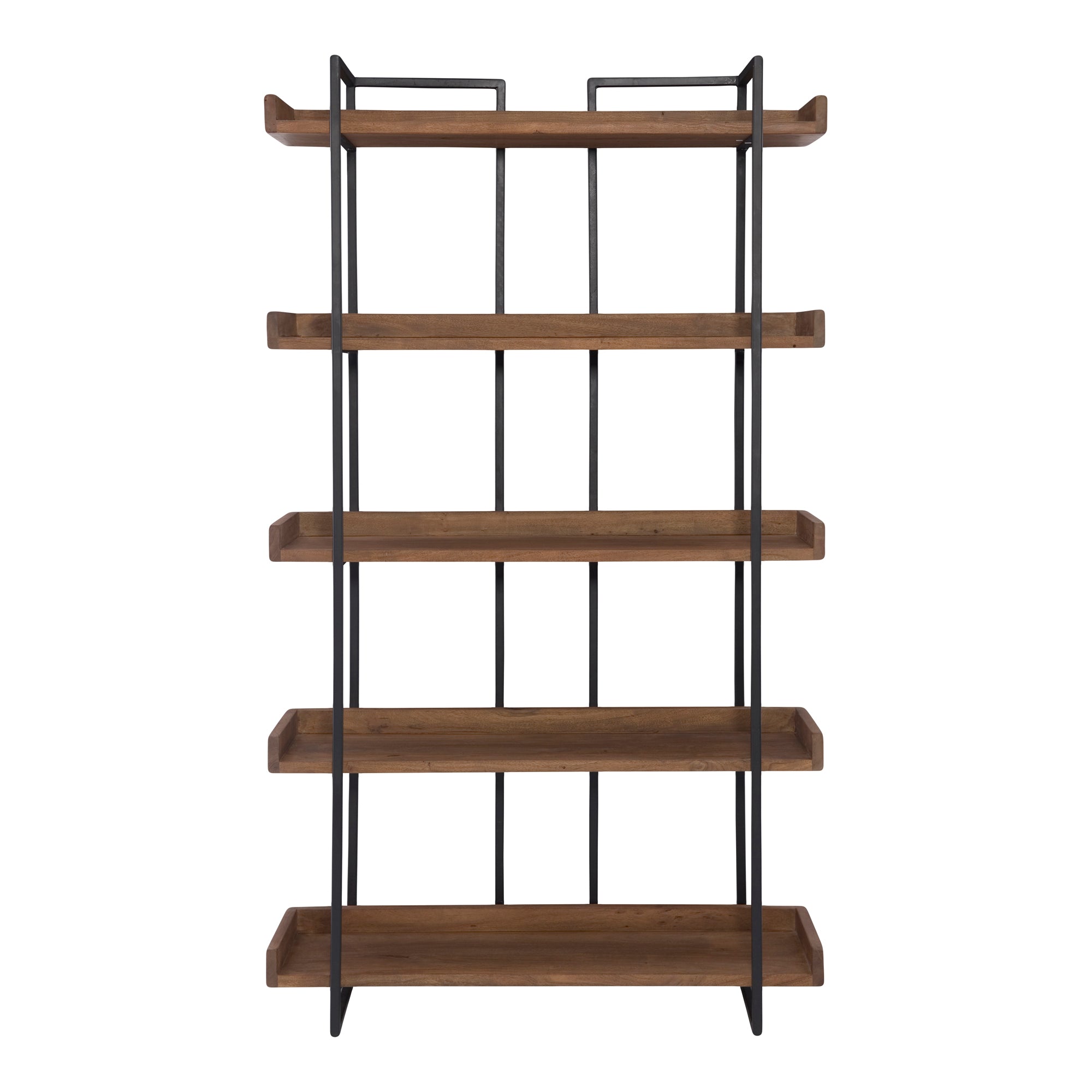 Moes Vancouver Bookshelf Small Light Brown LX-1027-03