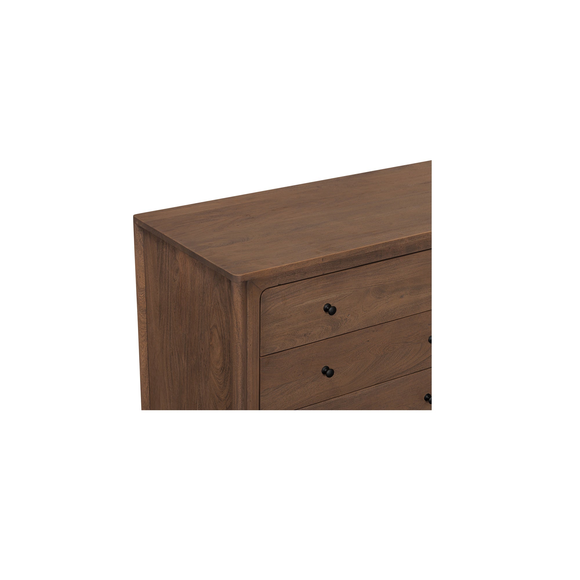 Moes Mabel 6 Drawer Dresser Dark Brown LX-1086-20