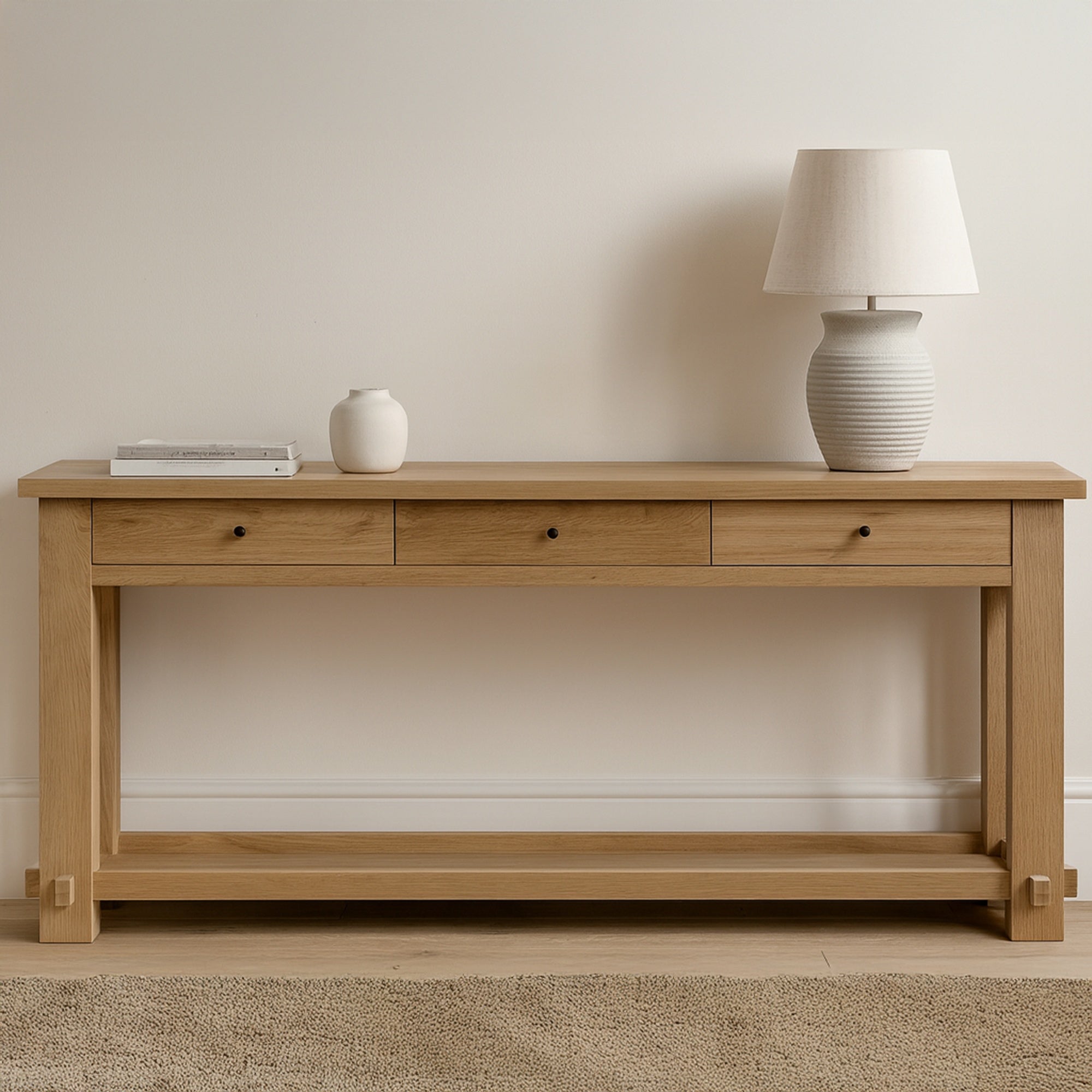 Moes Morey Console Table Natural LX-1090-24