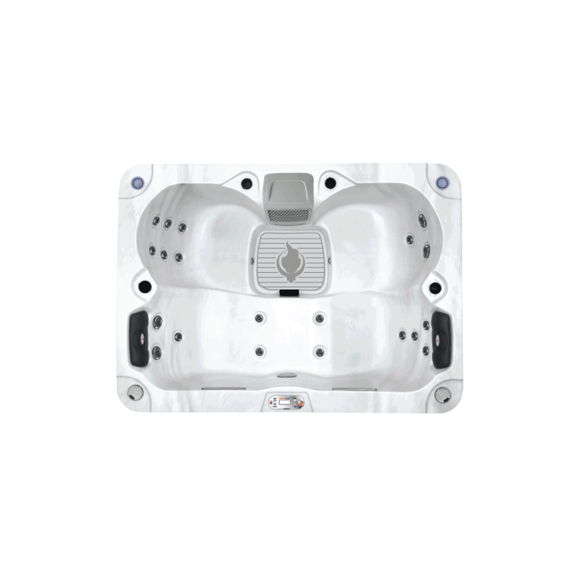 Liberty Spas LYS4000 Plug & Play 4-Person Spa – 20 Jets, Double Lounger, 120V/240V