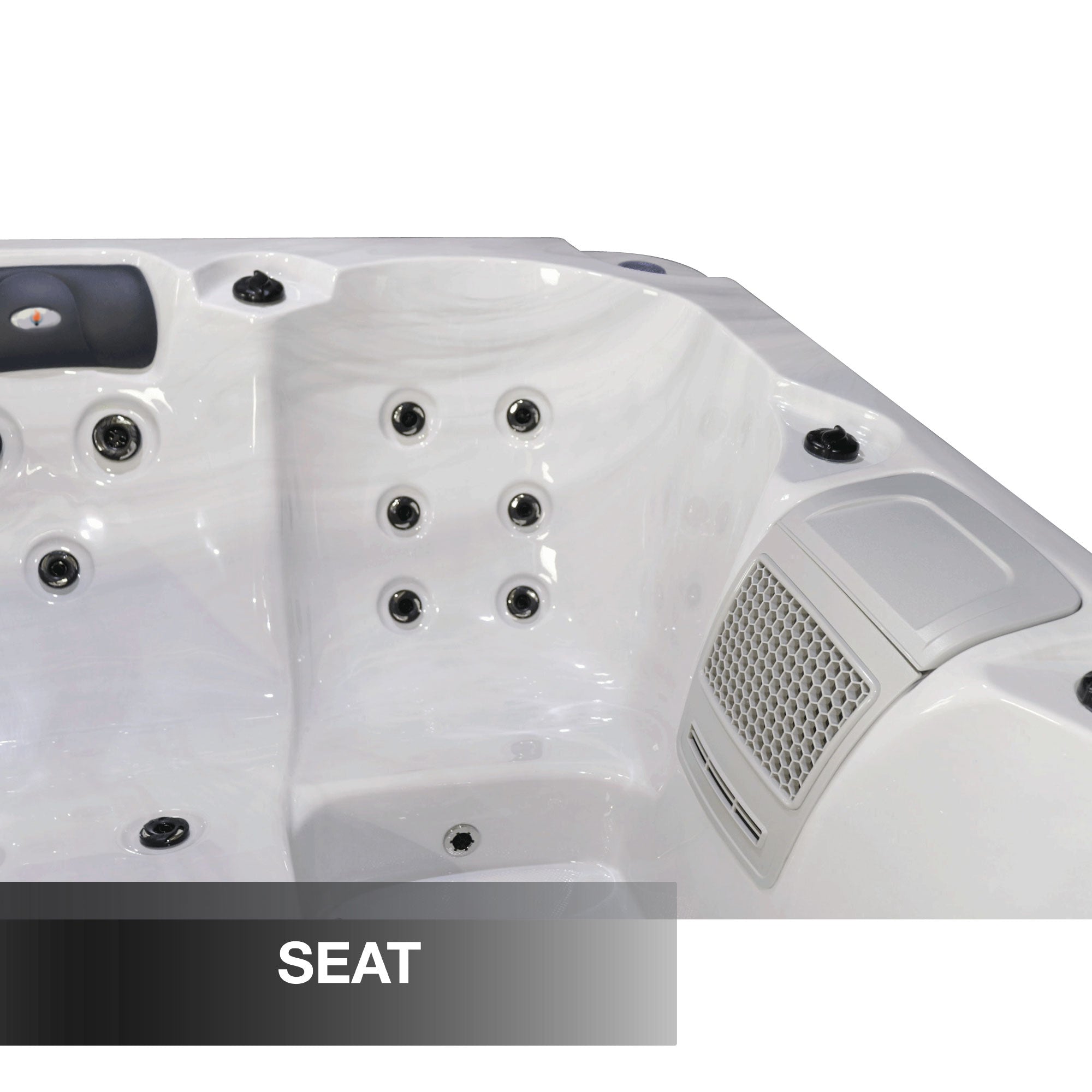 Liberty Spas LYS4000 Plug & Play 4-Person Spa – 20 Jets, Double Lounger, 120V/240V