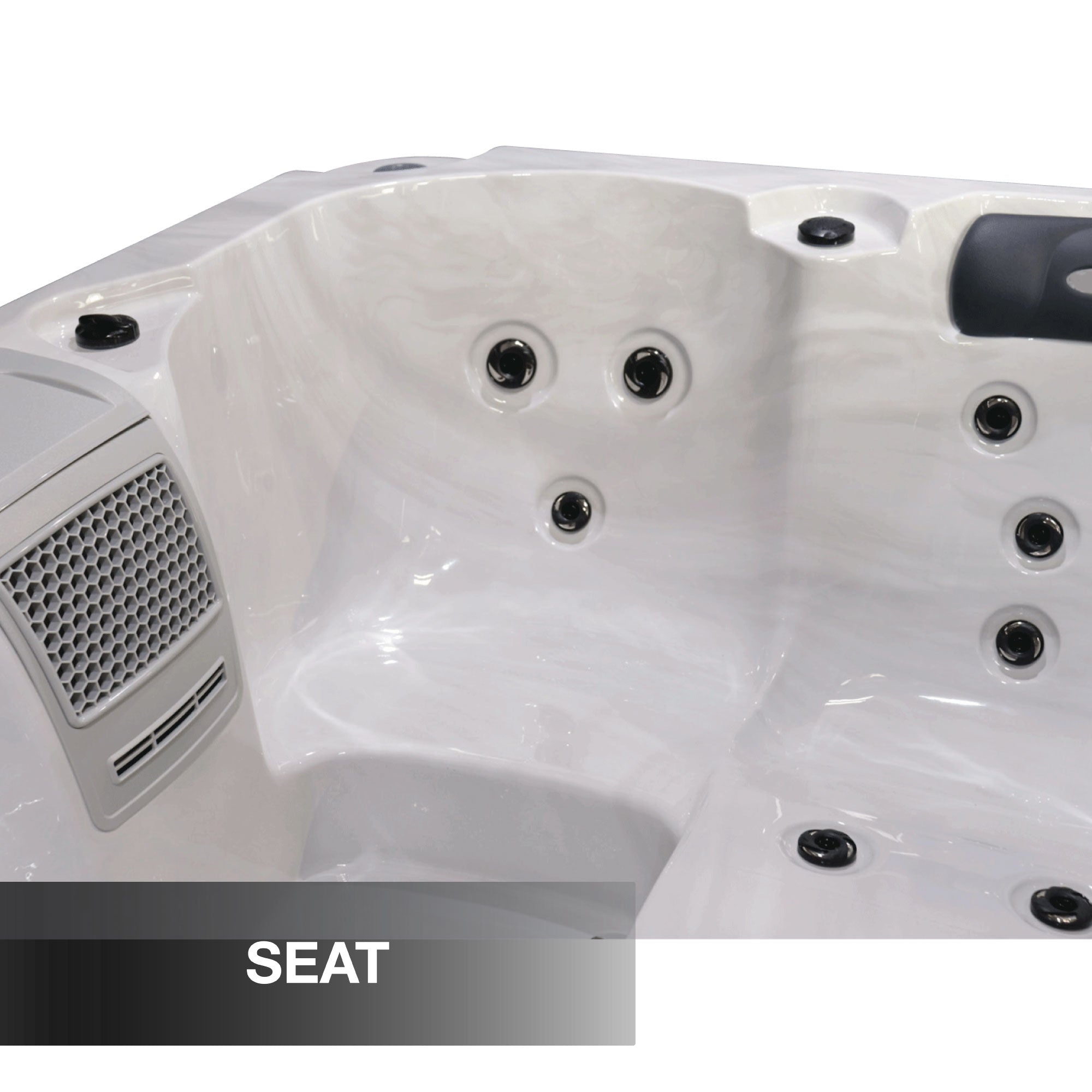 Liberty Spas LYS4000 Plug & Play 4-Person Spa – 20 Jets, Double Lounger, 120V/240V