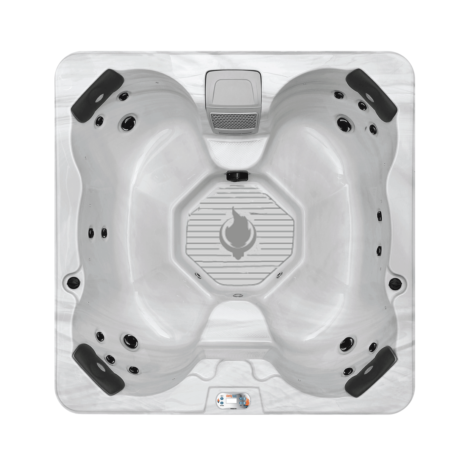 Liberty Spas LYS4500 Plug & Play 5-Person Spa – 18 Jets, 120V, No Electrician Required