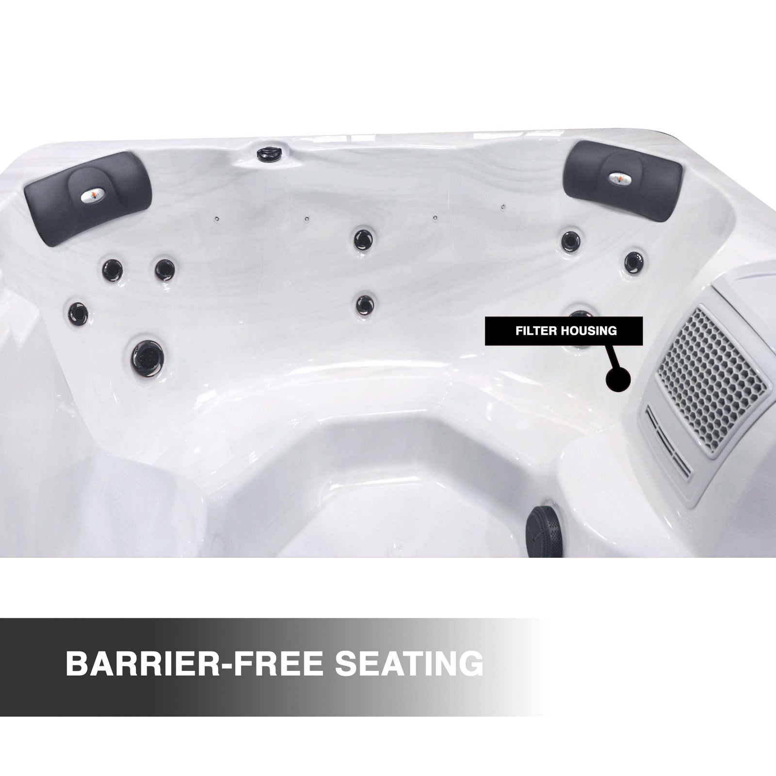 Liberty Spas LYS4500 Plug & Play 5-Person Spa – 18 Jets, 120V, No Electrician Required
