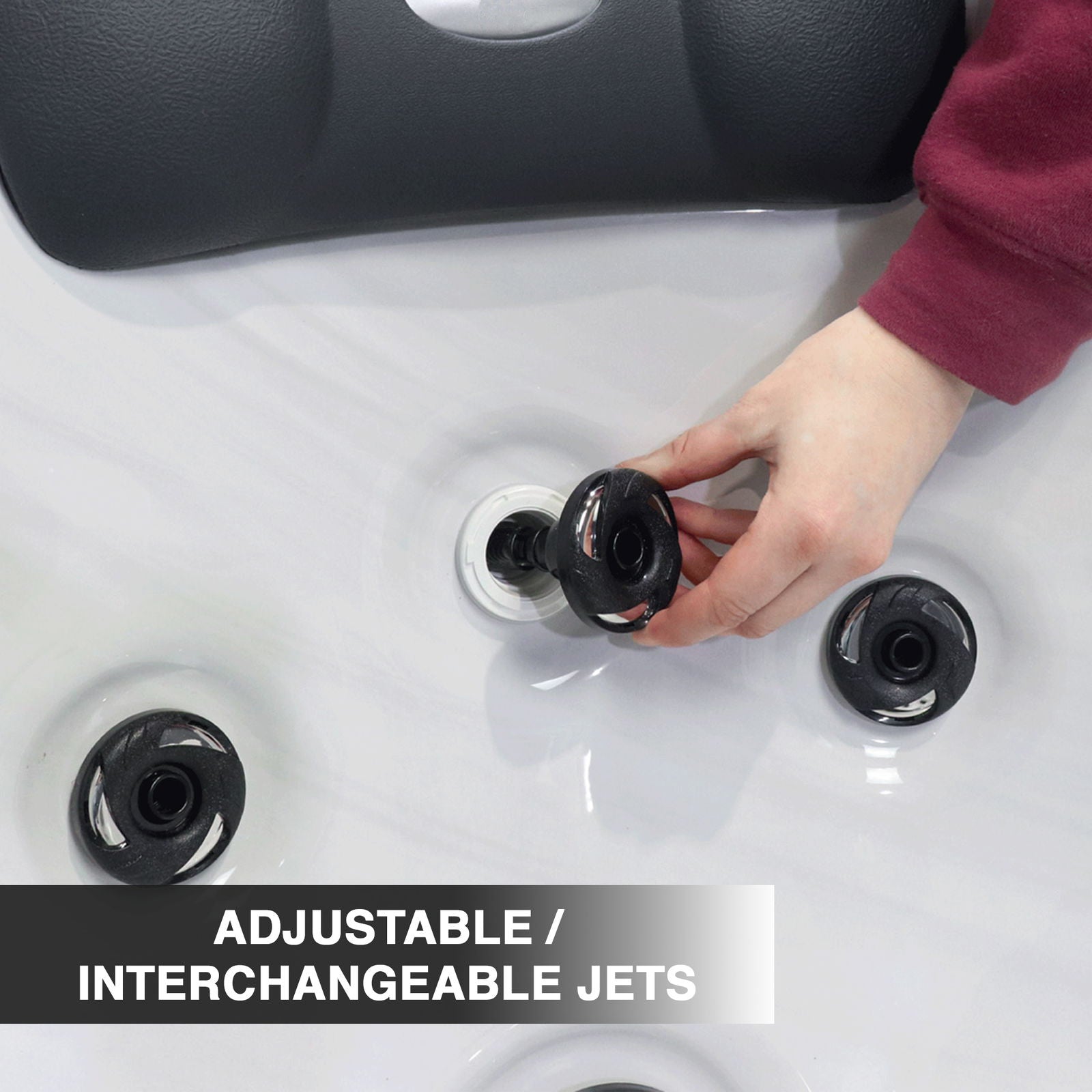 Liberty Spas LYS4500 Plug & Play 5-Person Spa – 18 Jets, 120V, No Electrician Required