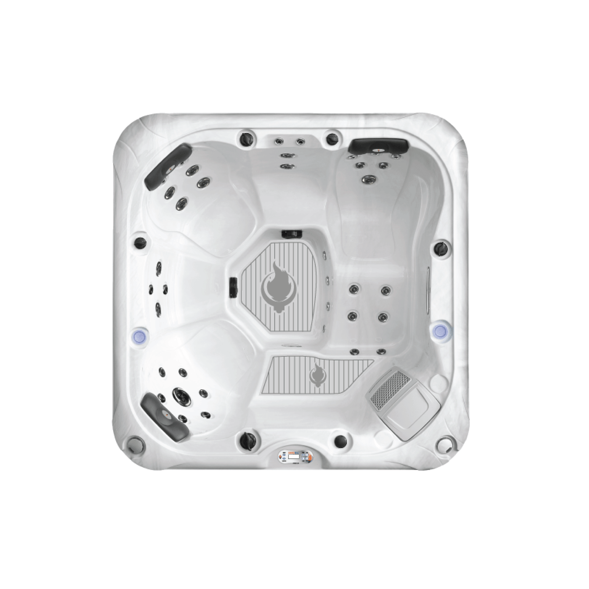 Liberty Spas LYS5000 Luxury 240V 6-Person Spa – 34 Jets, Bluetooth, LED, Glacier Filtration
