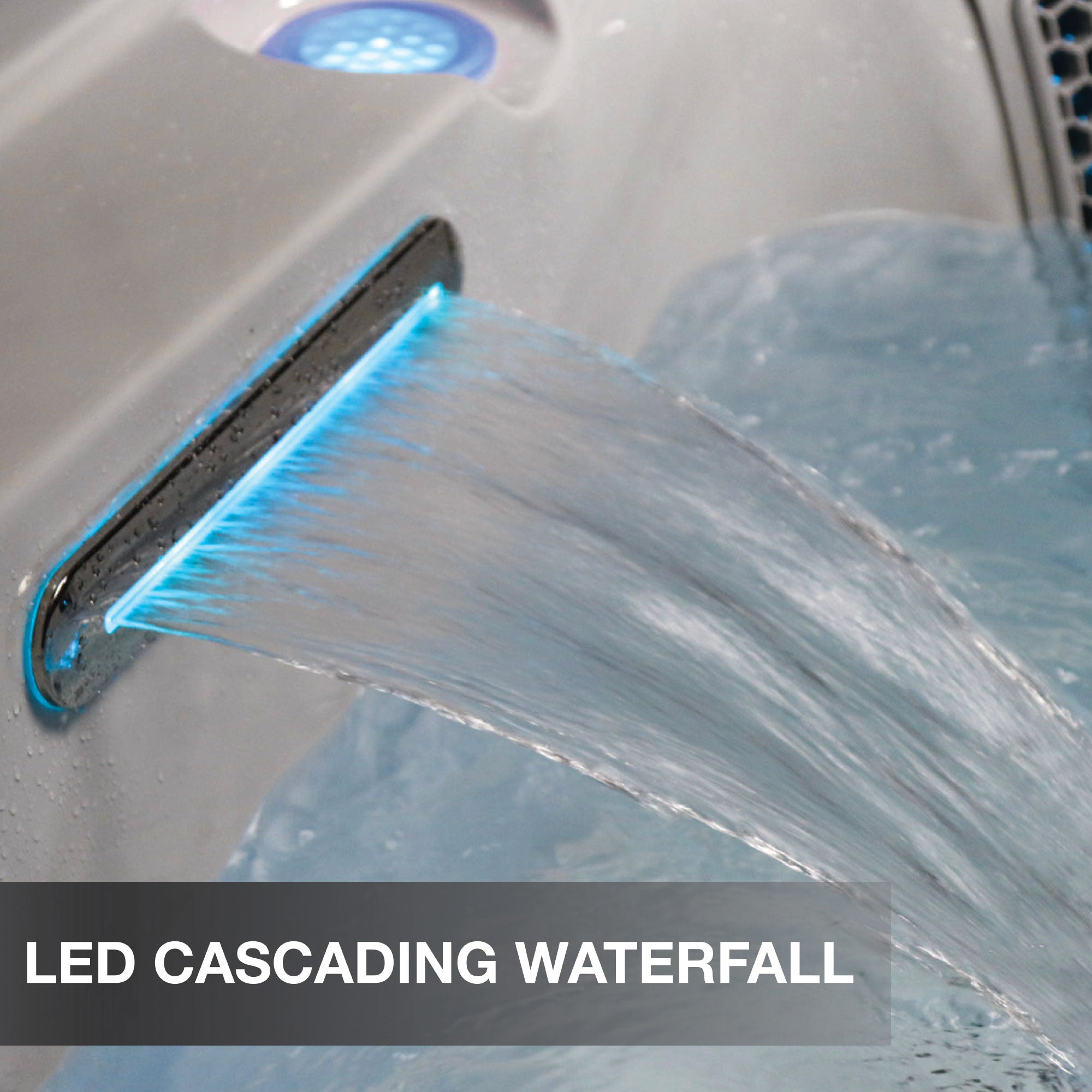 Liberty Spas LYS5000 Luxury 240V 6-Person Spa – 34 Jets, Bluetooth, LED, Glacier Filtration