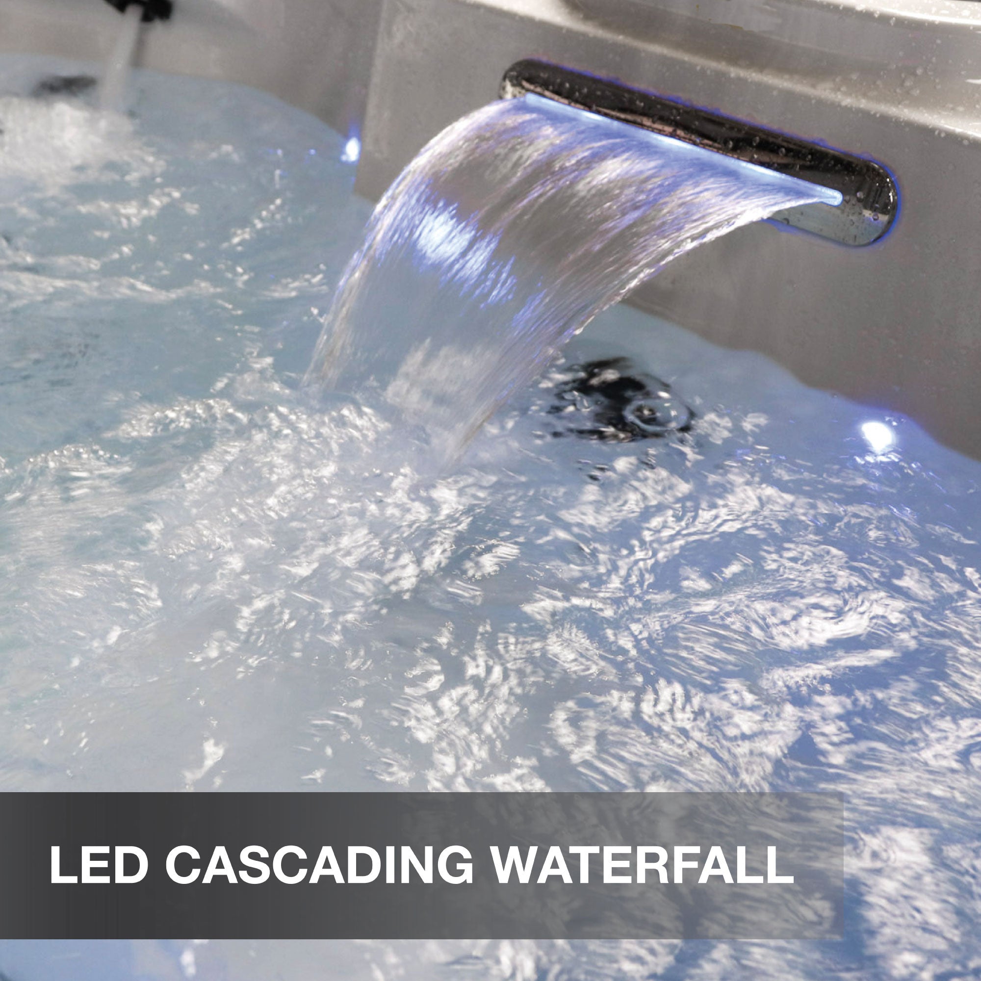 Liberty Spas LYS6000 Luxury 240V 6-Person Spa – 46 Jets, Bluetooth, LED, Glacier Filtration