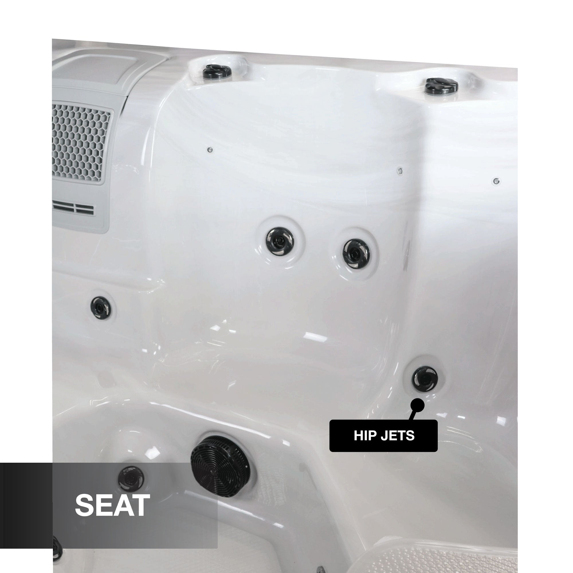 Liberty Spas LYS6000 Luxury 240V 6-Person Spa – 46 Jets, Bluetooth, LED, Glacier Filtration