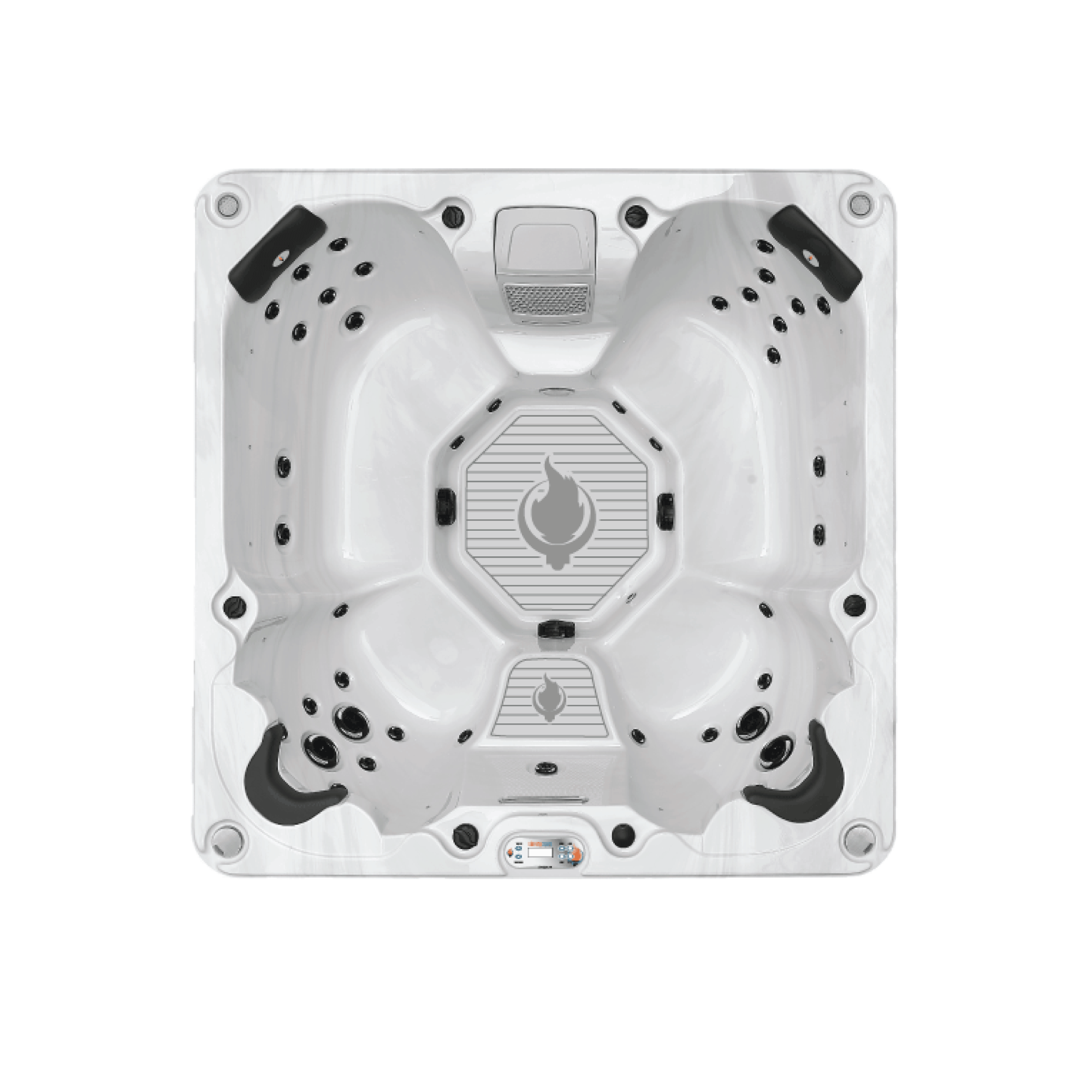 Liberty Spas LYS7000 Luxury 240V 7-Person Spa – 46 Jets, Bluetooth, LED, Glacier Filtration