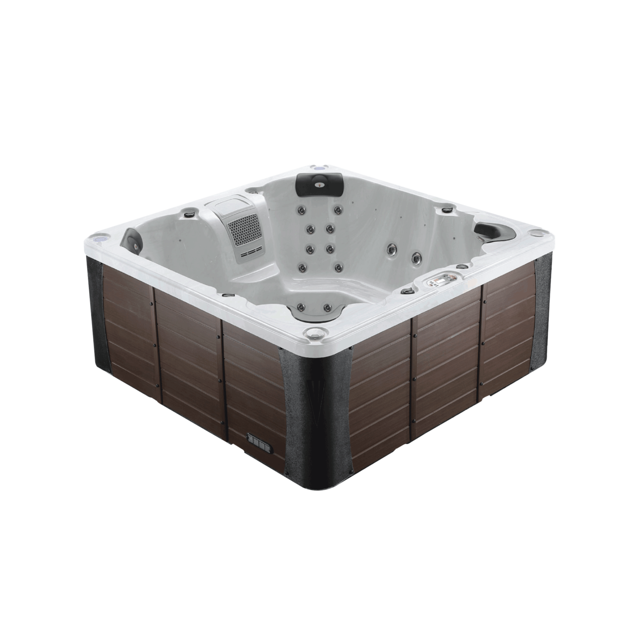 Liberty Spas LYS7000 Luxury 240V 7-Person Spa – 46 Jets, Bluetooth, LED, Glacier Filtration