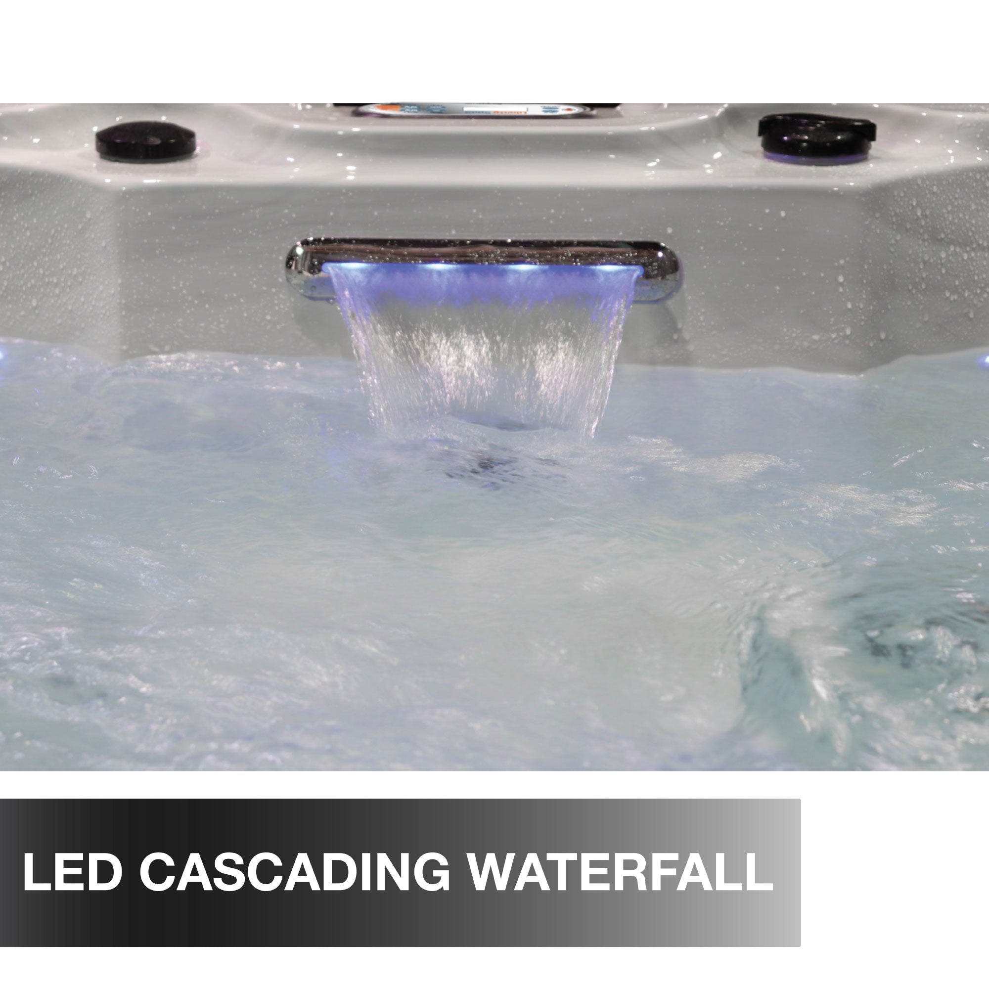 Liberty Spas LYS7000 Luxury 240V 7-Person Spa – 46 Jets, Bluetooth, LED, Glacier Filtration