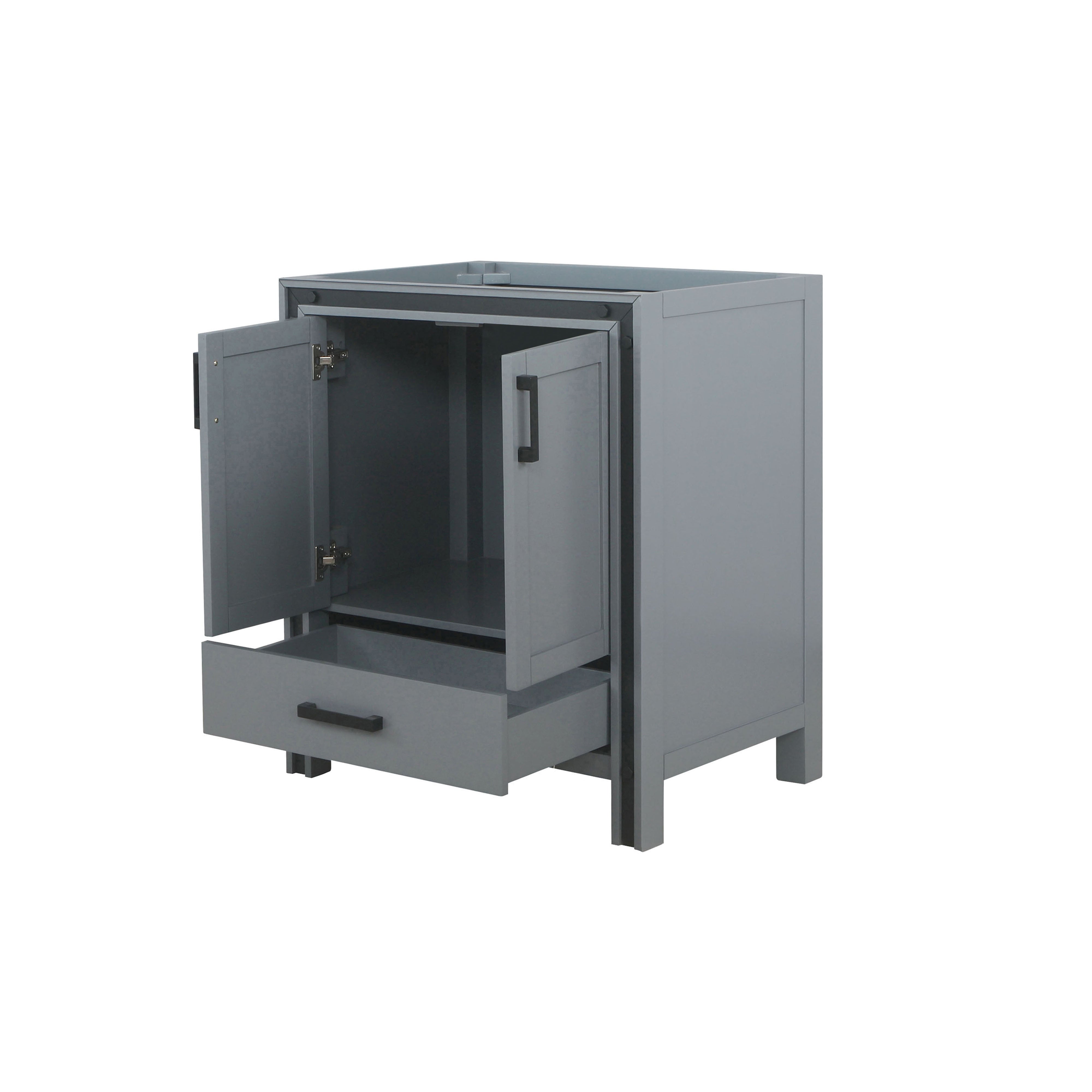 Ziva 30 in W x 22 in D Dark Grey Bath Vanity