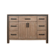 Ziva 48 in W x 22 in D Rustic Barnwood Bath Vanity