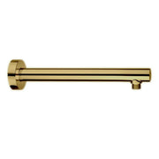 LaToscana RDOK74512 Matt Gold 12-inch brass shower arm