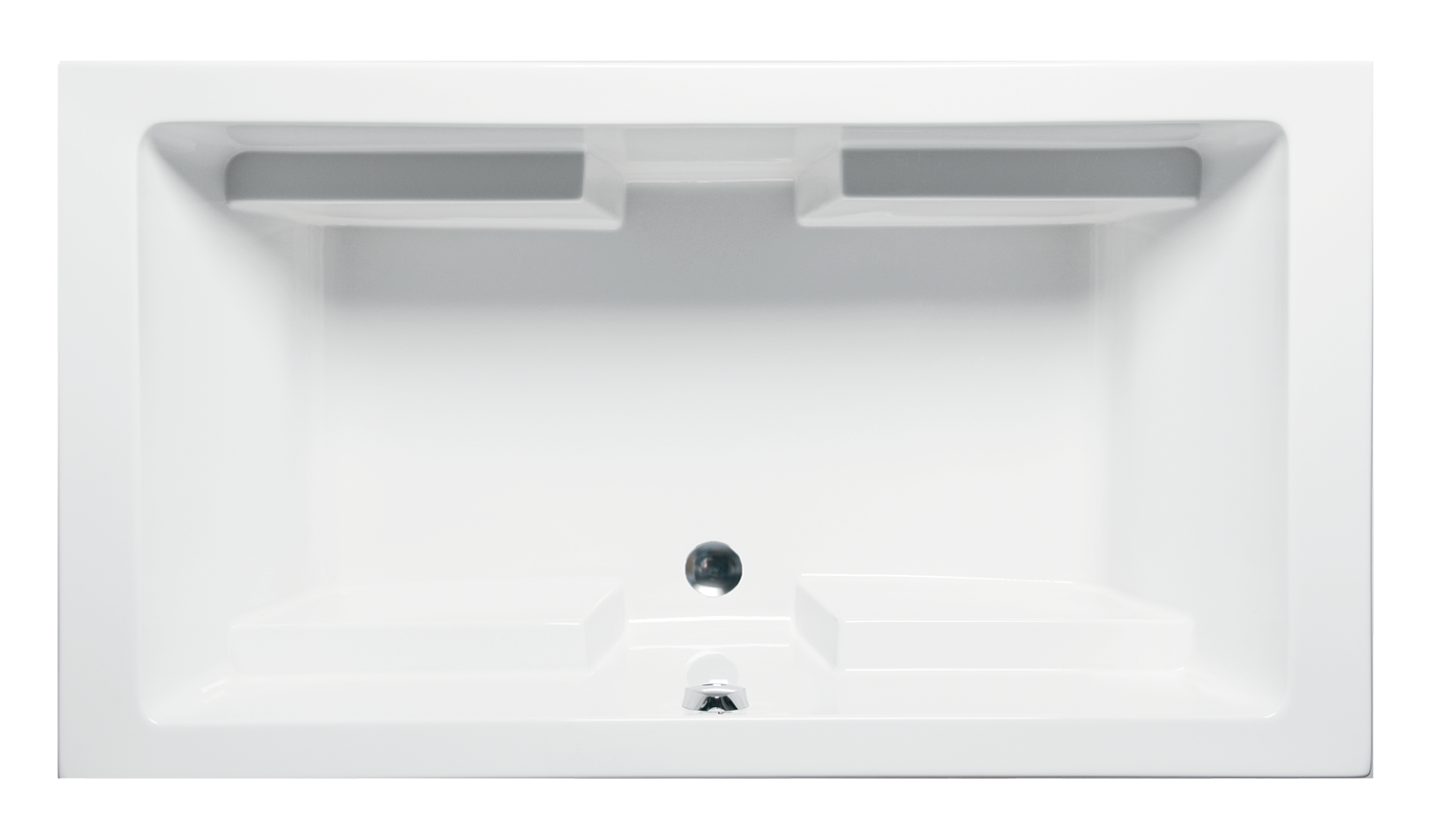 Americh Lana 7240 - Luxury Series Drop-in Bathtub LA7240L-WH