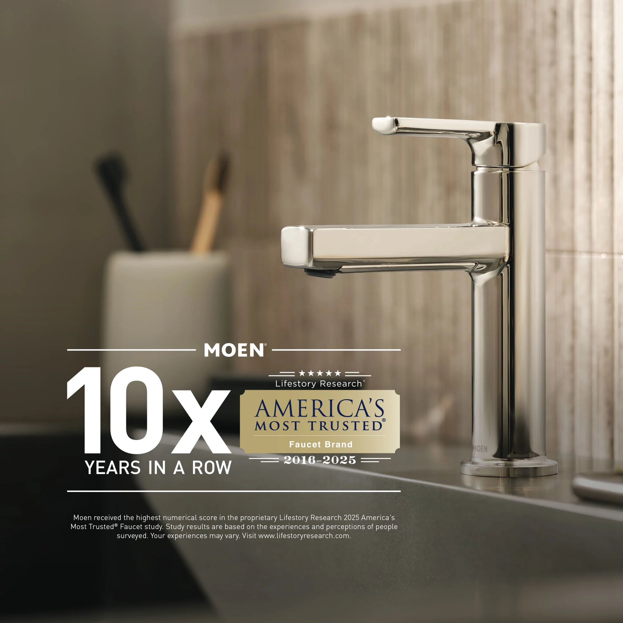 Moen YB0586 Colinet Towel Ring