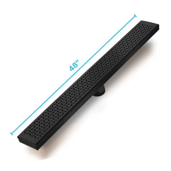 Lotus Delmar Standard length Plain Edge linear drain