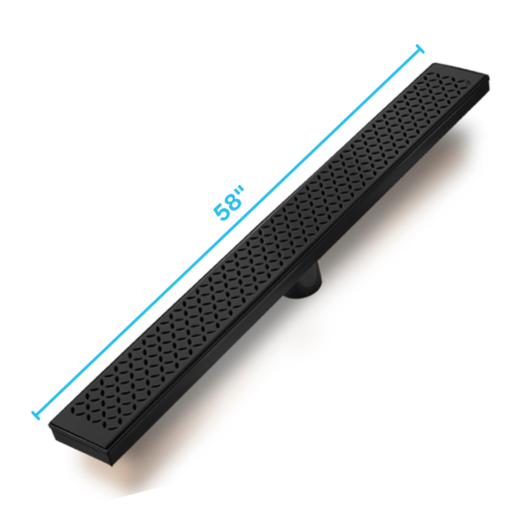 Lotus Delmar Standard length Plain Edge linear drain