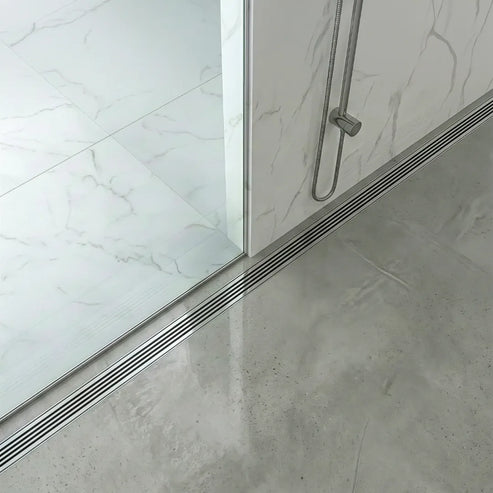 Couture Wedgewire Adjustable Lagos Linear Drain - 2'" Outlet