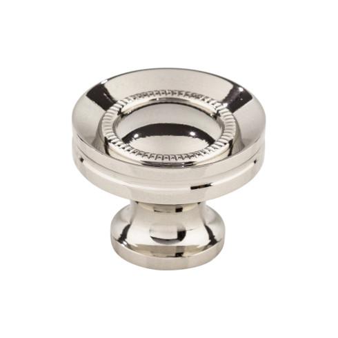 Top Knobs Somerset Button Faced Knob