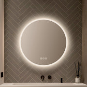 Blossom Orion Round LED Mirror with Frosted Side LED M3