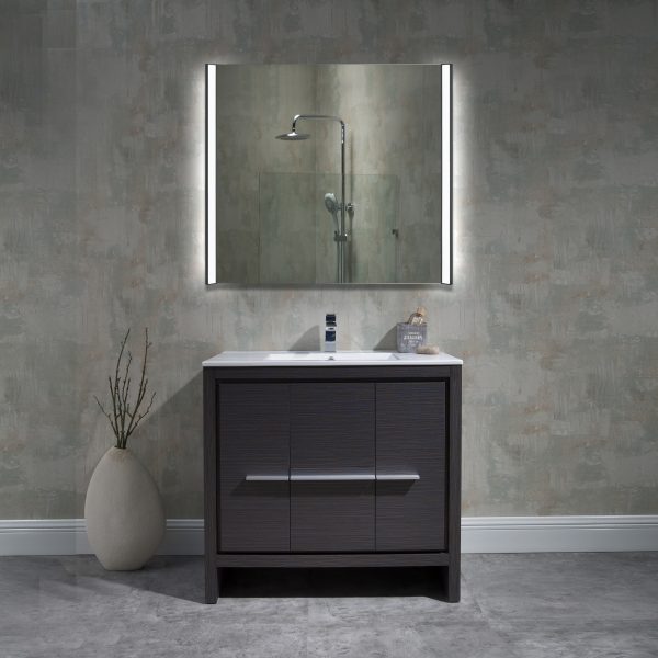 Binary 36" LED Mirror