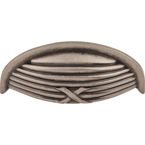 Top Knobs Edwardian Ribbon & Reed Cup Pull