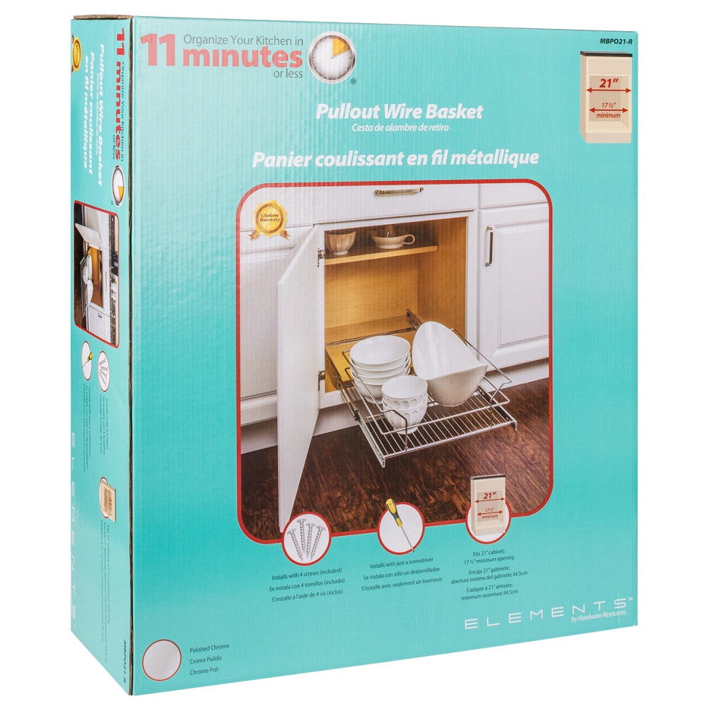 Hardware Resources Metal Pullout Basket