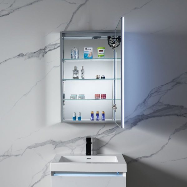 Pollux- 20 Inch LED Medicine Cabinet