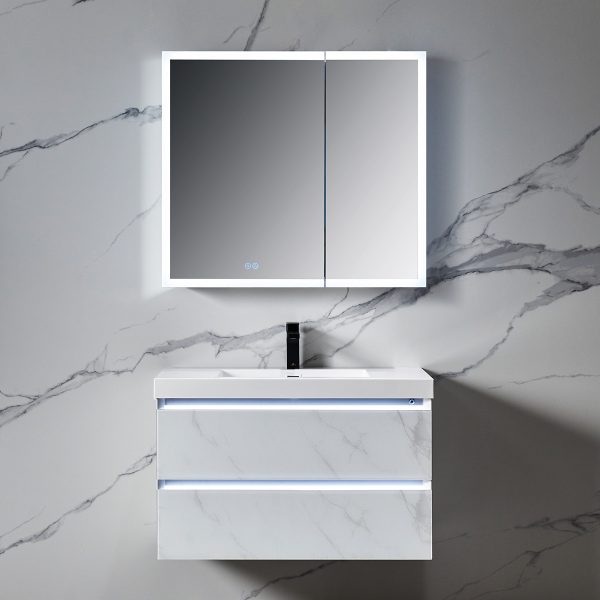 Capella - 36 Inch LED Medicine Cabinet