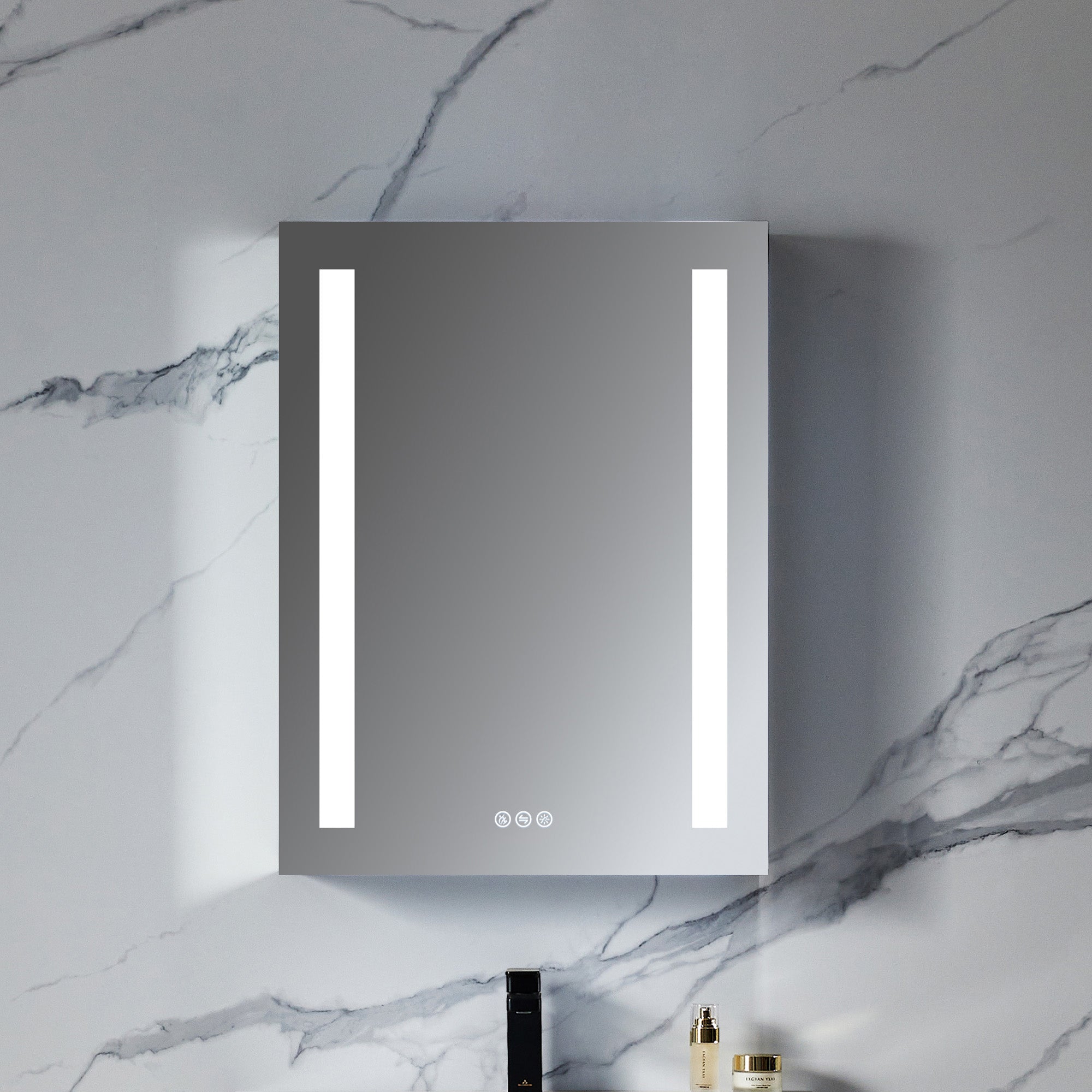 Blossom Pillar LED Medicine Cabinet MCL1