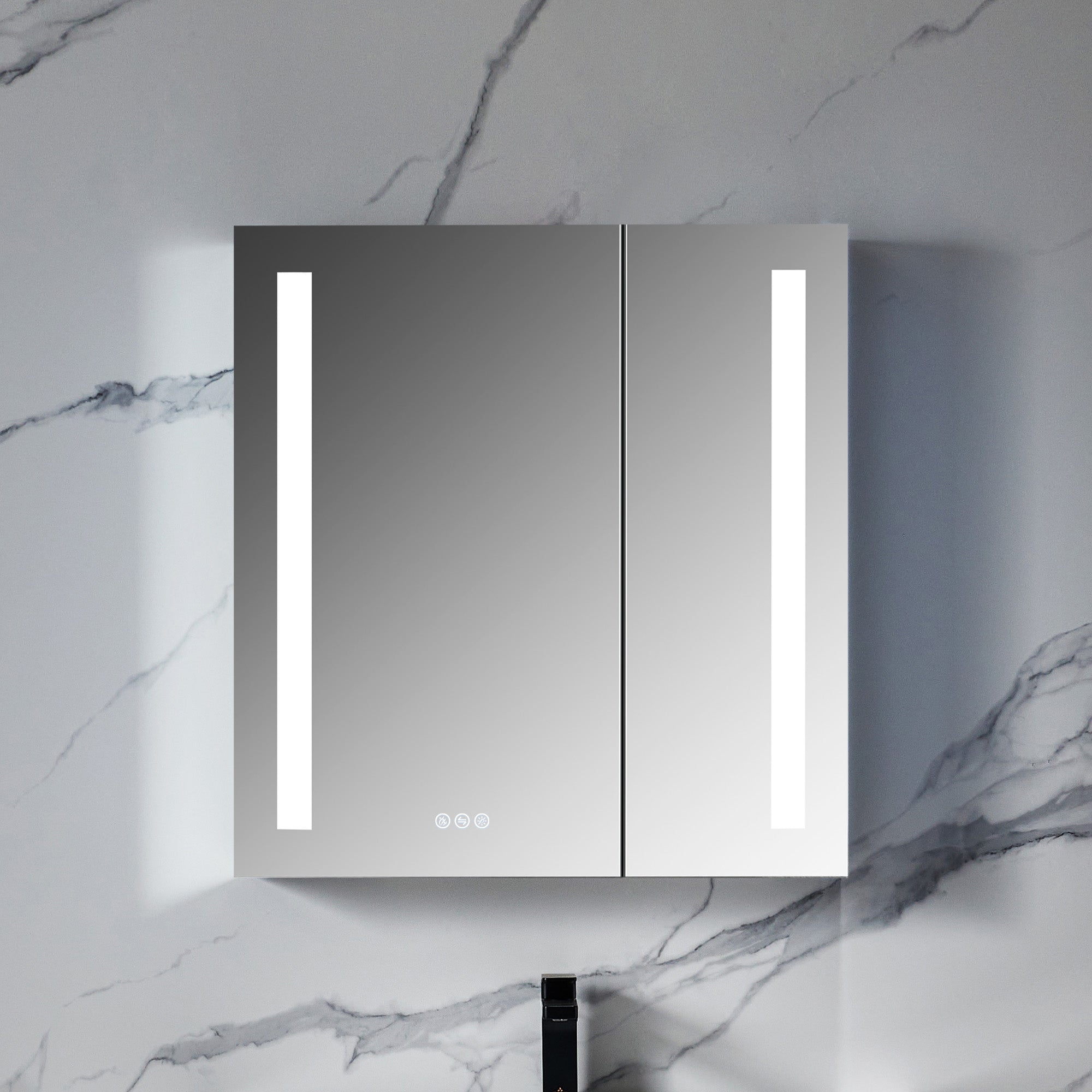 Blossom Pillar LED Medicine Cabinet MCL1