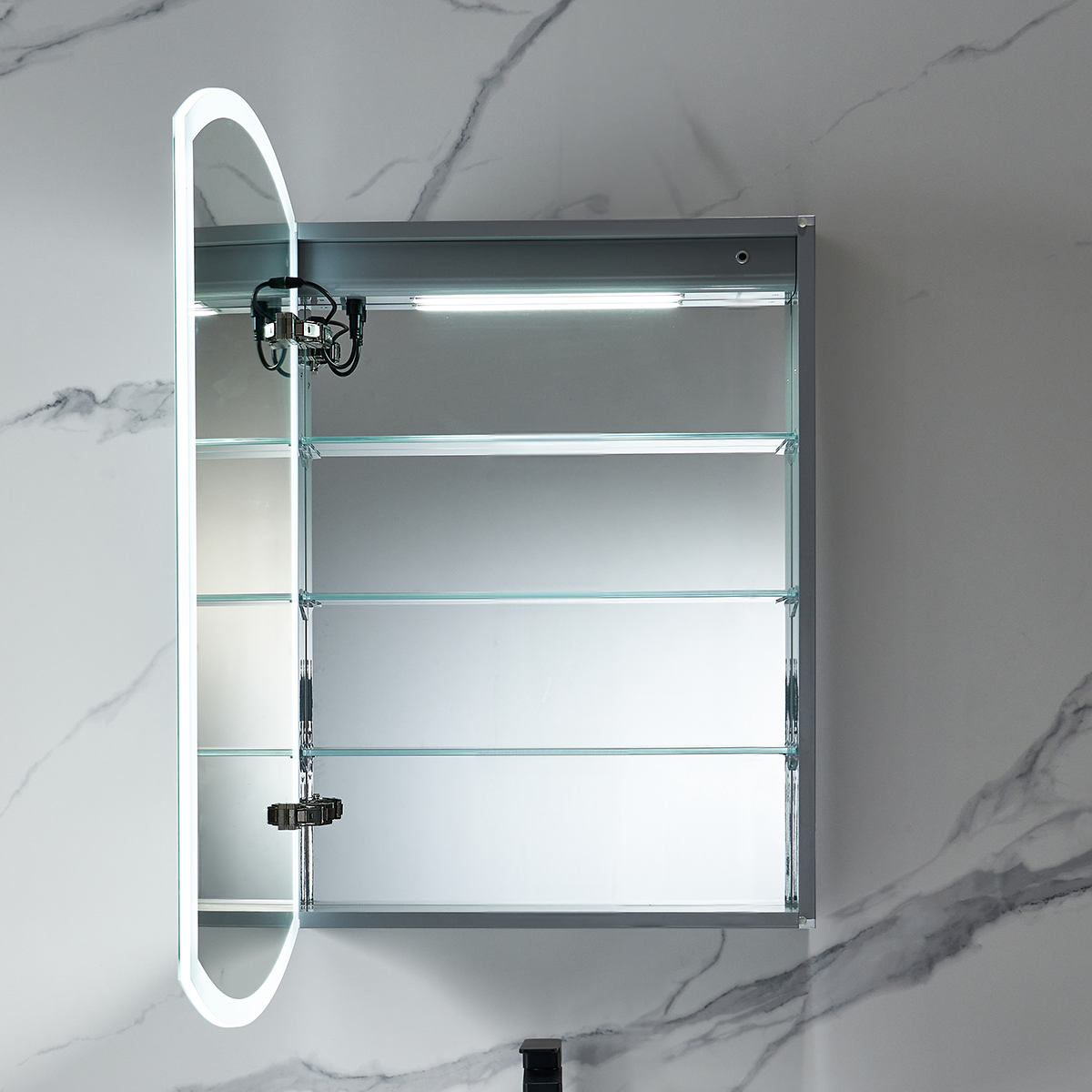 Castor - 24 Inch LED Medicine Cabinet