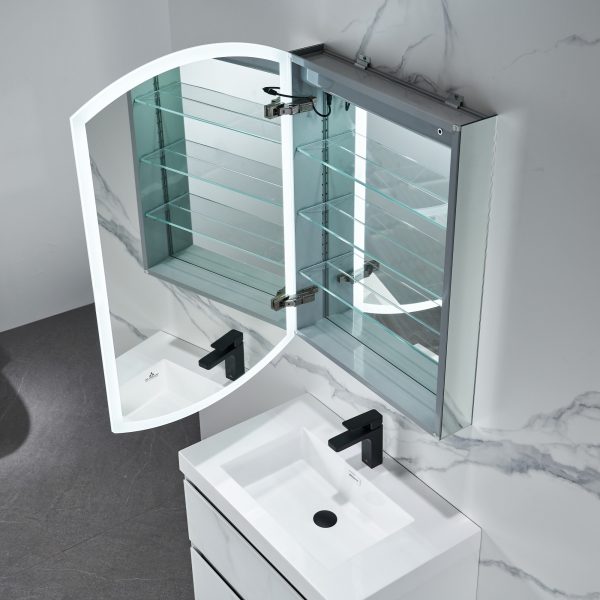 Castor - 24 Inch LED Medicine Cabinet