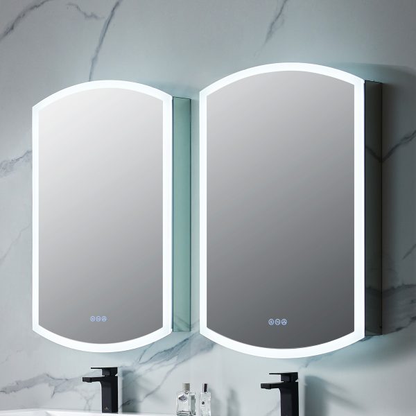Castor - 24 Inch LED Medicine Cabinet