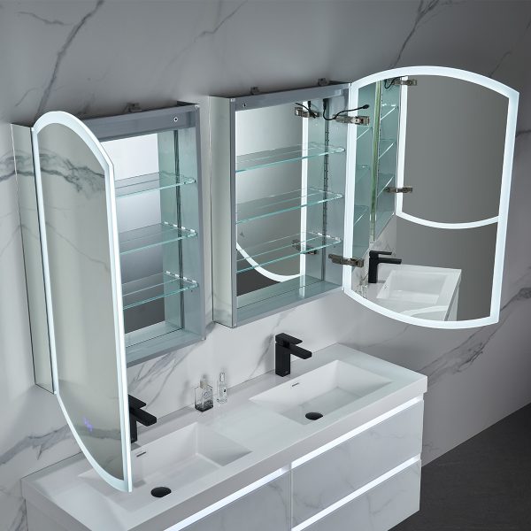 Castor - 24 Inch LED Medicine Cabinet
