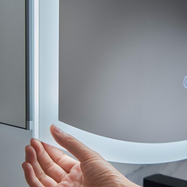 Castor - 24 Inch LED Medicine Cabinet