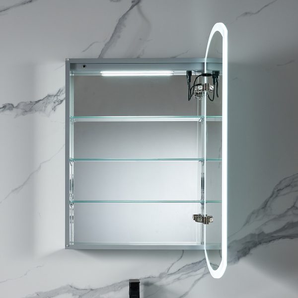 Castor - 24 Inch LED Medicine Cabinet