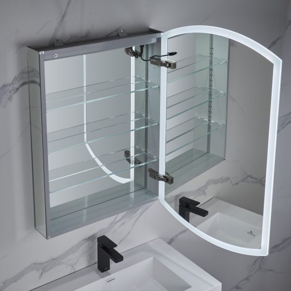 Castor - 24 Inch LED Medicine Cabinet