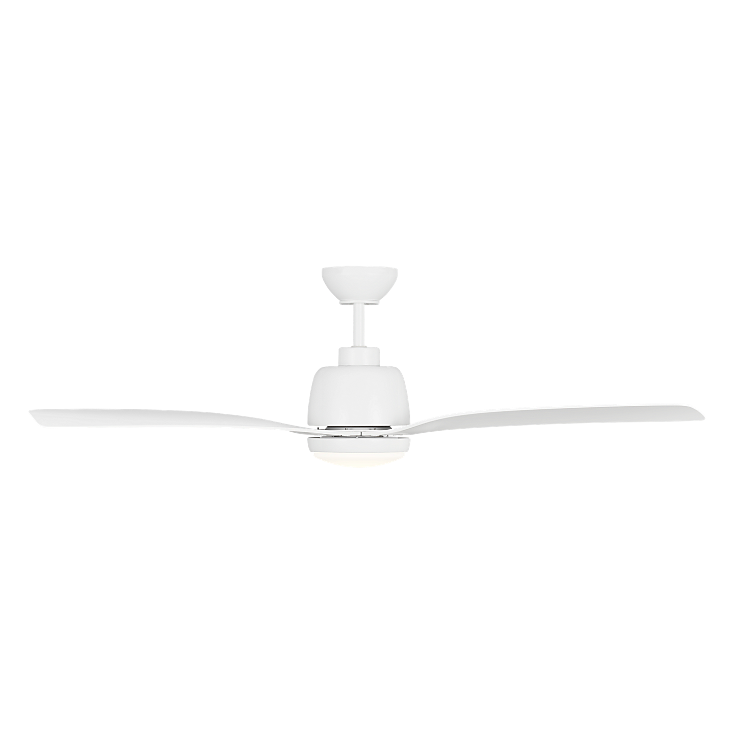 Visual Comfort Avila Coastal 54" LED Ceiling Fan – Wet Rated Outdoor with Remote